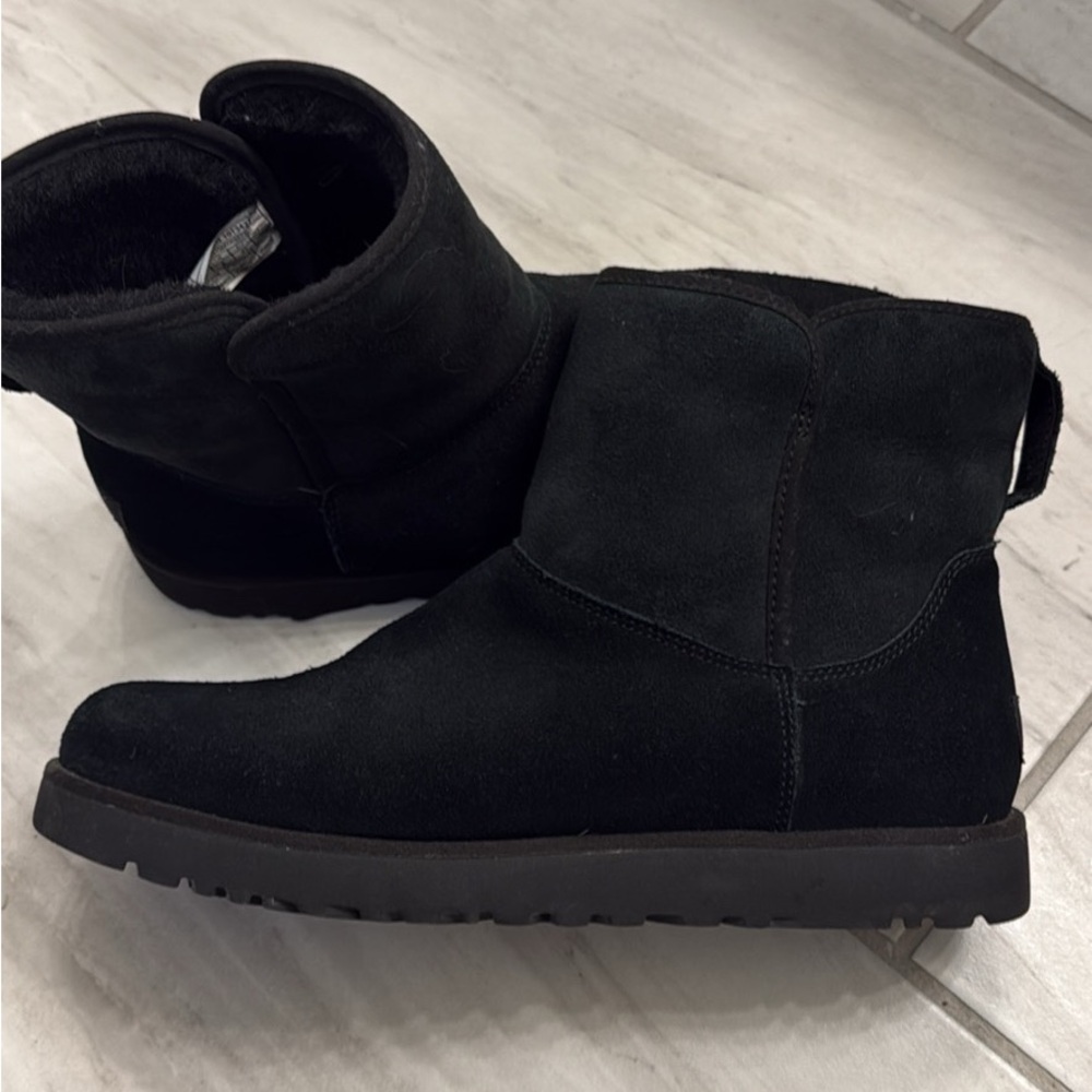 UGG Black Suede Boots